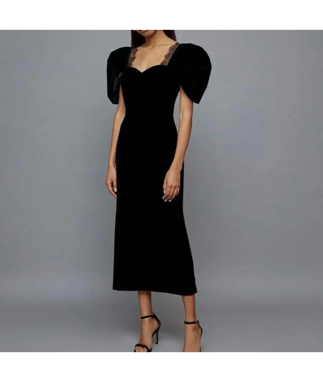 12 STOREEZ Черное бархатное вечернее платье, фото 6