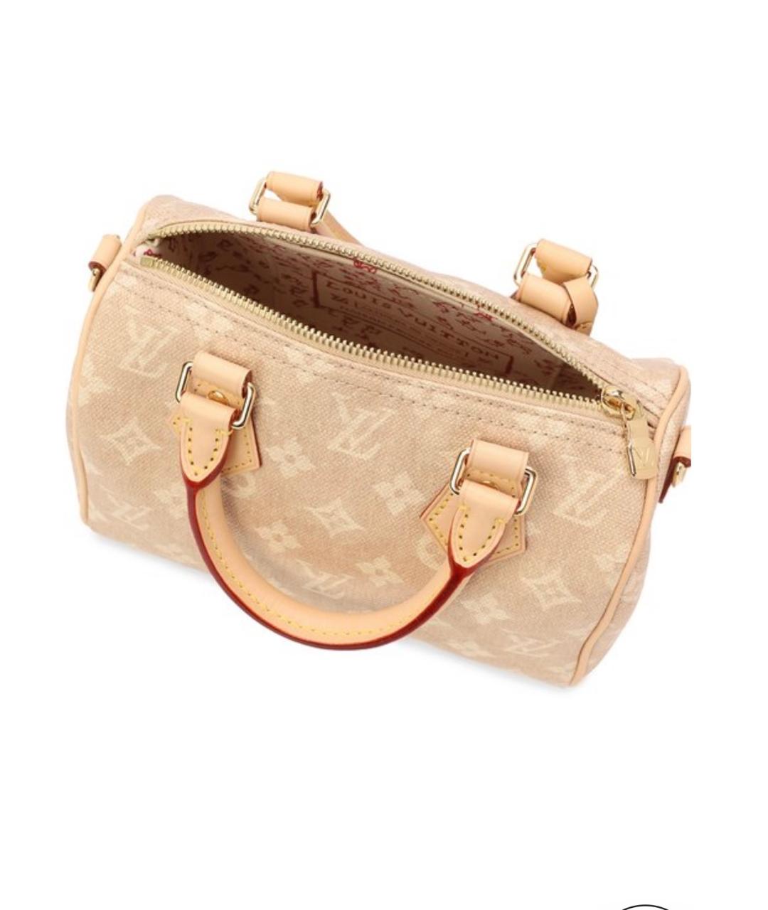 LOUIS VUITTON Бежевая сумка через плечо, фото 4