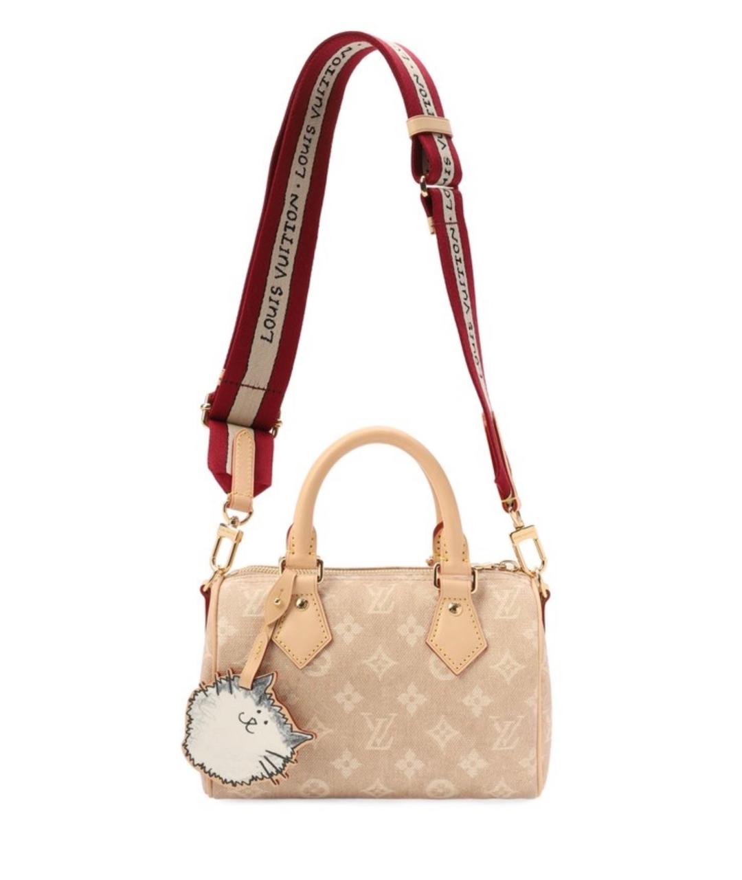 LOUIS VUITTON Бежевая сумка через плечо, фото 10