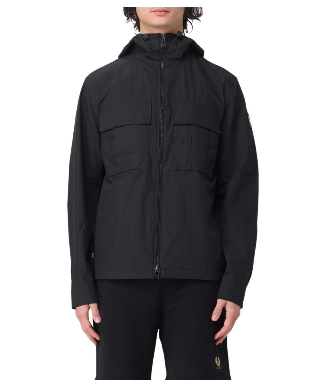 BELSTAFF Черная хлопковая куртка, фото 1