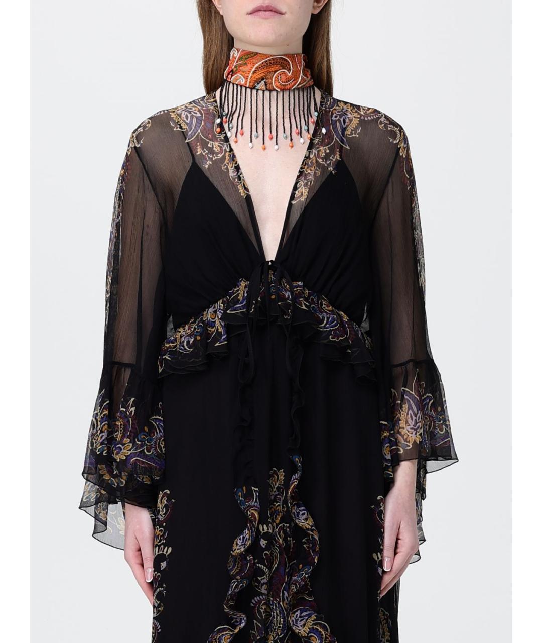 ETRO Мульти шелковый платок, фото 2