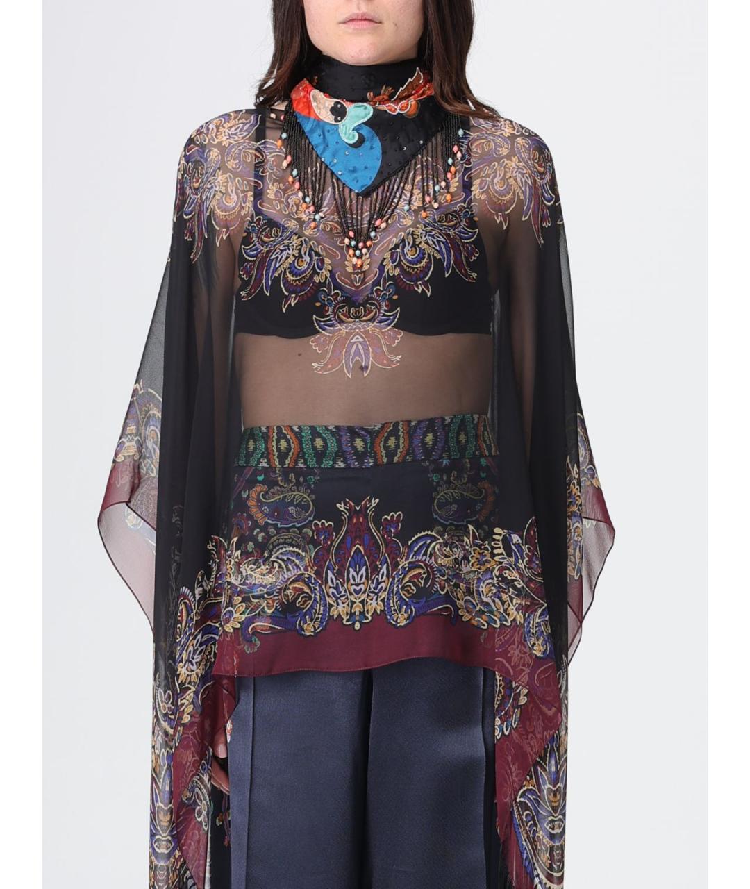 ETRO Мульти шелковый платок, фото 2