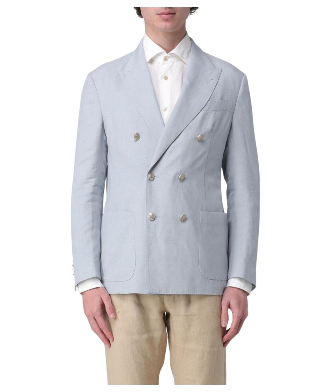 ELEVENTY Голубой пиджак, фото 1
