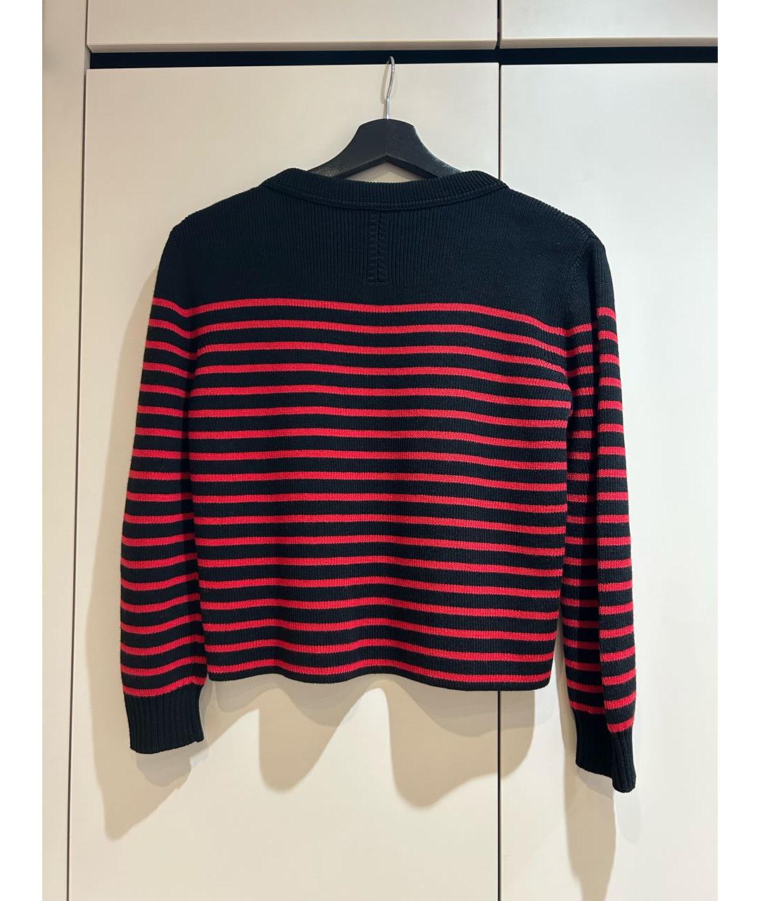 SAINT LAURENT Черный шерстяной джемпер / свитер, фото 2