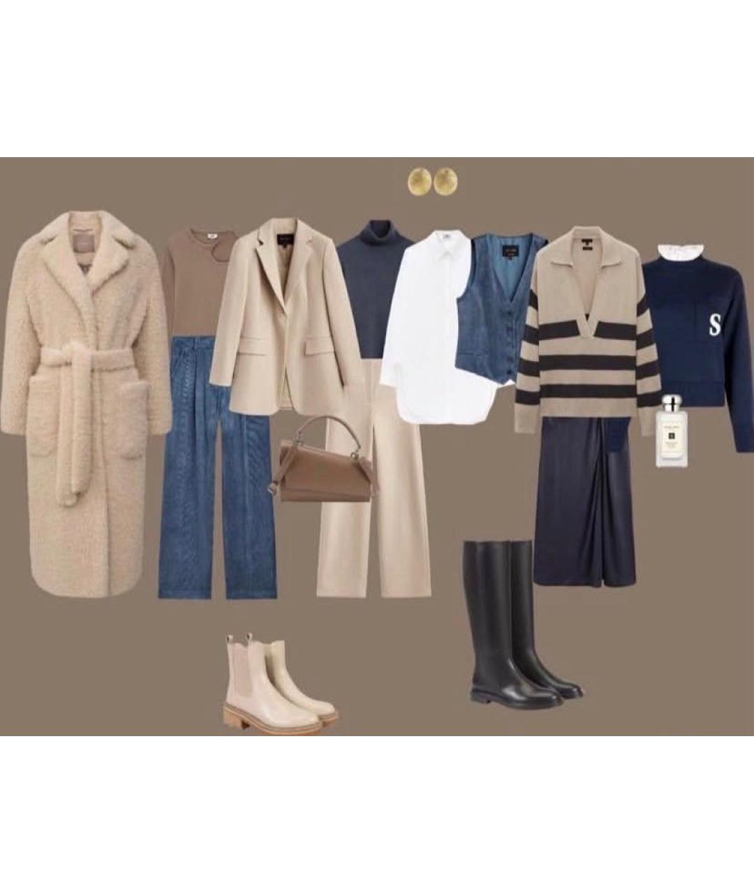 12 STOREEZ Белая полиэстеровая шуба, фото 7