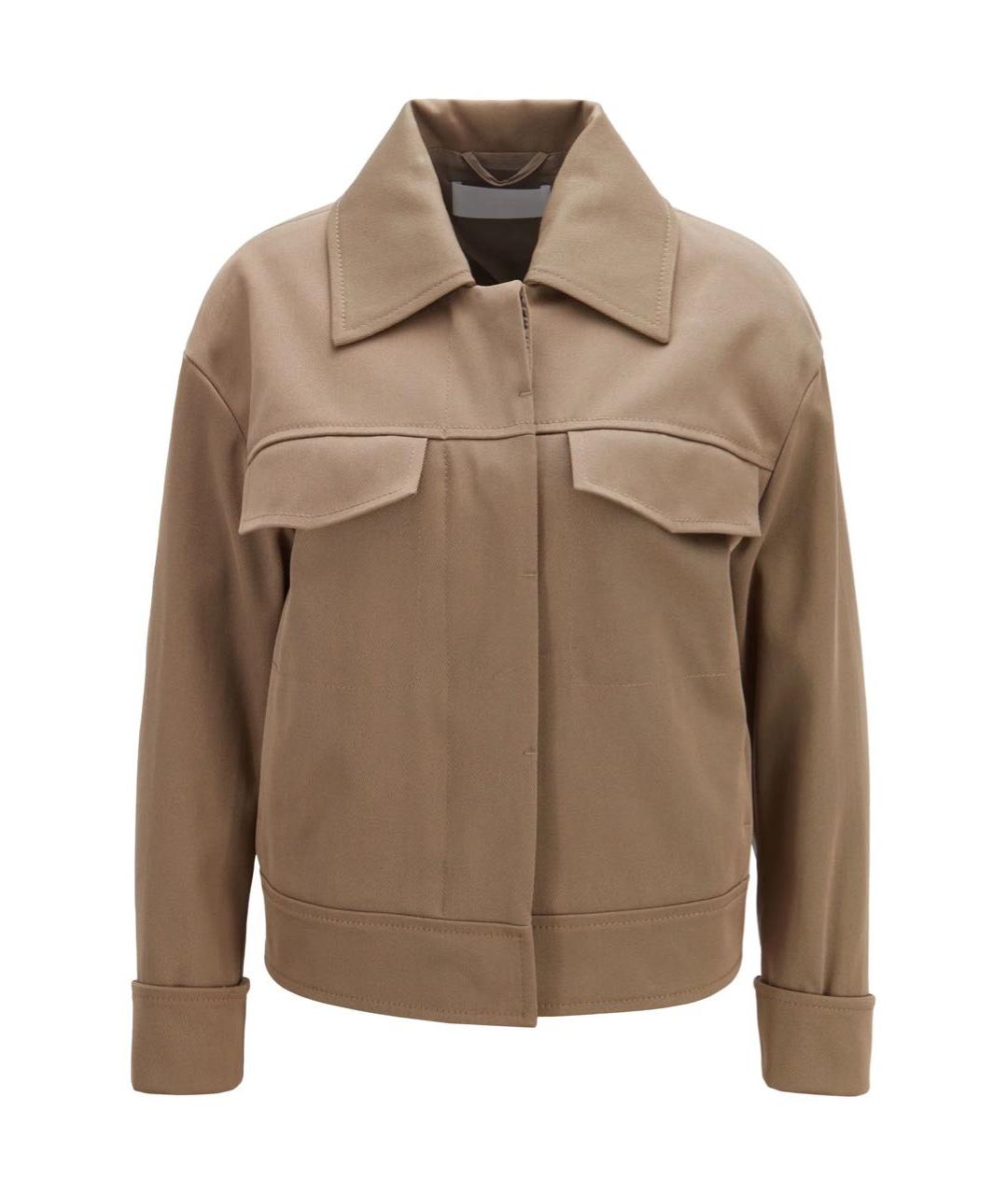 HUGO BOSS Бежевая хлопковая куртка, фото 9