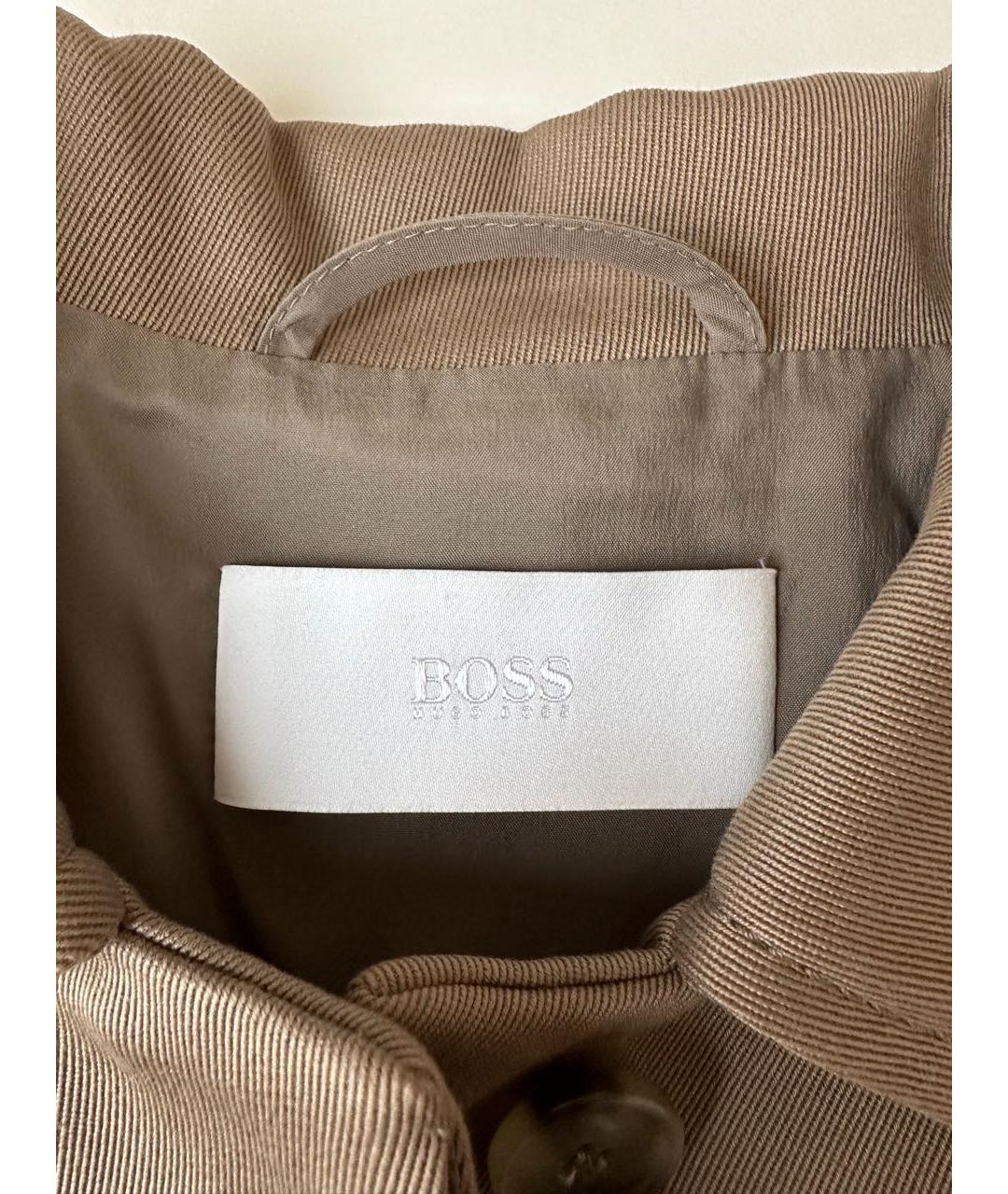 HUGO BOSS Бежевая хлопковая куртка, фото 5