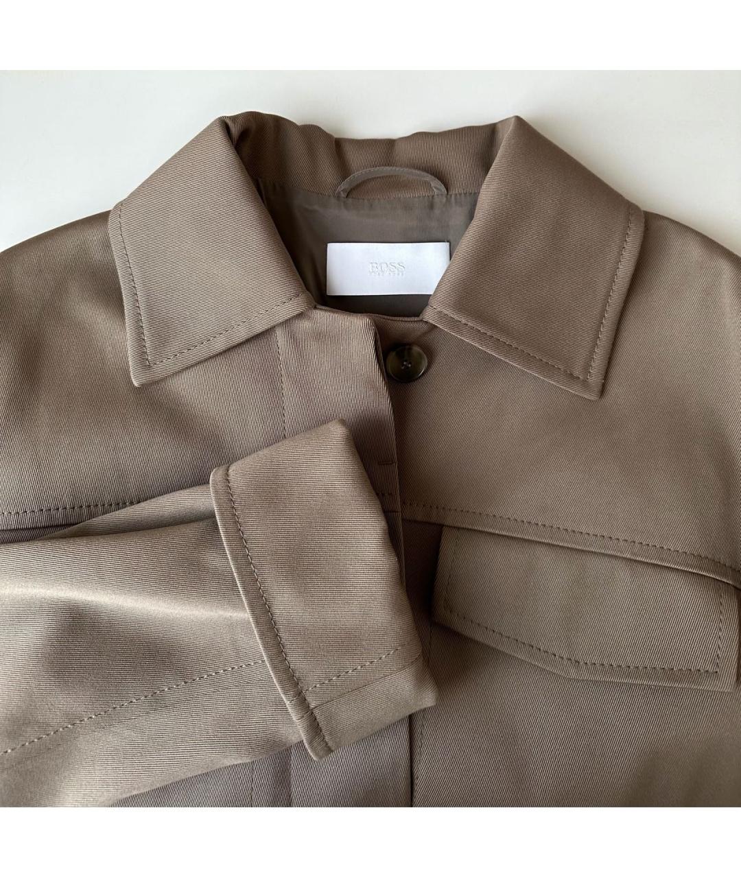 HUGO BOSS Бежевая хлопковая куртка, фото 4