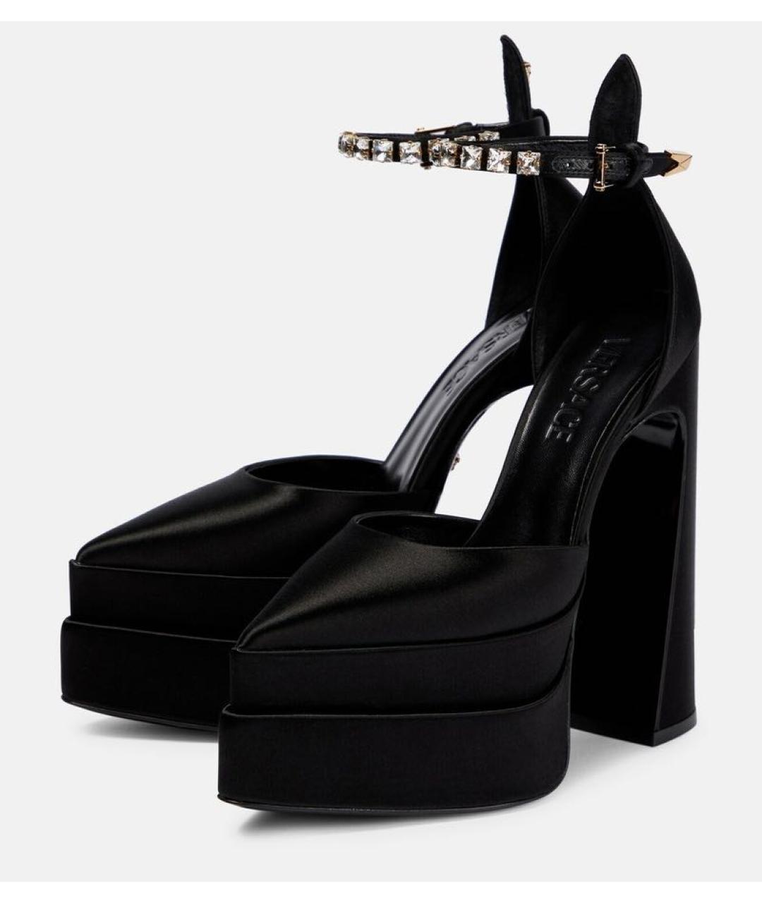 VERSACE Черные туфли, фото 5