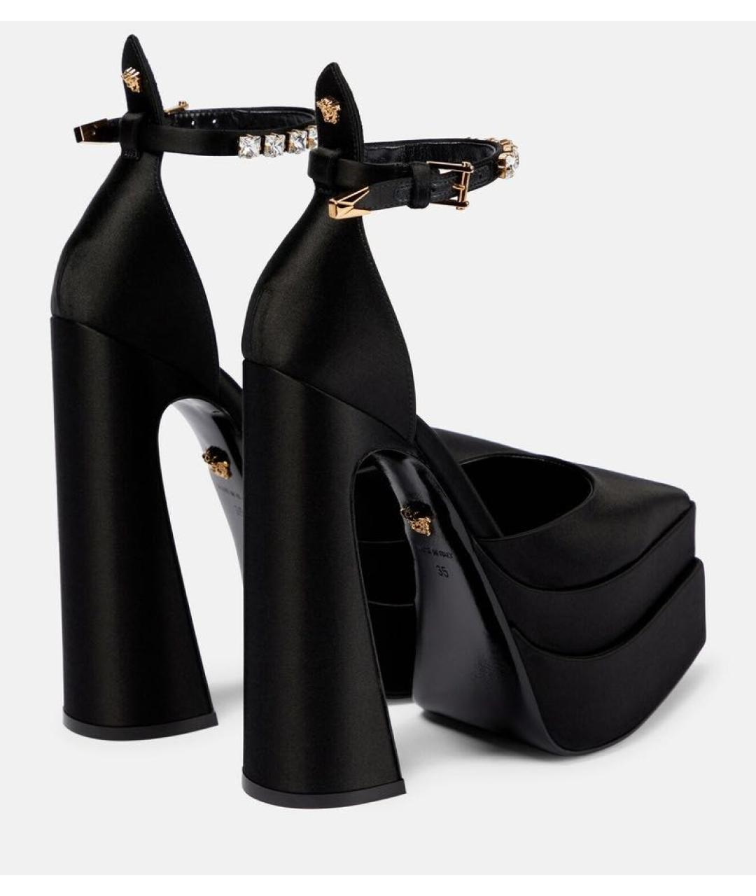 VERSACE Черные туфли, фото 3