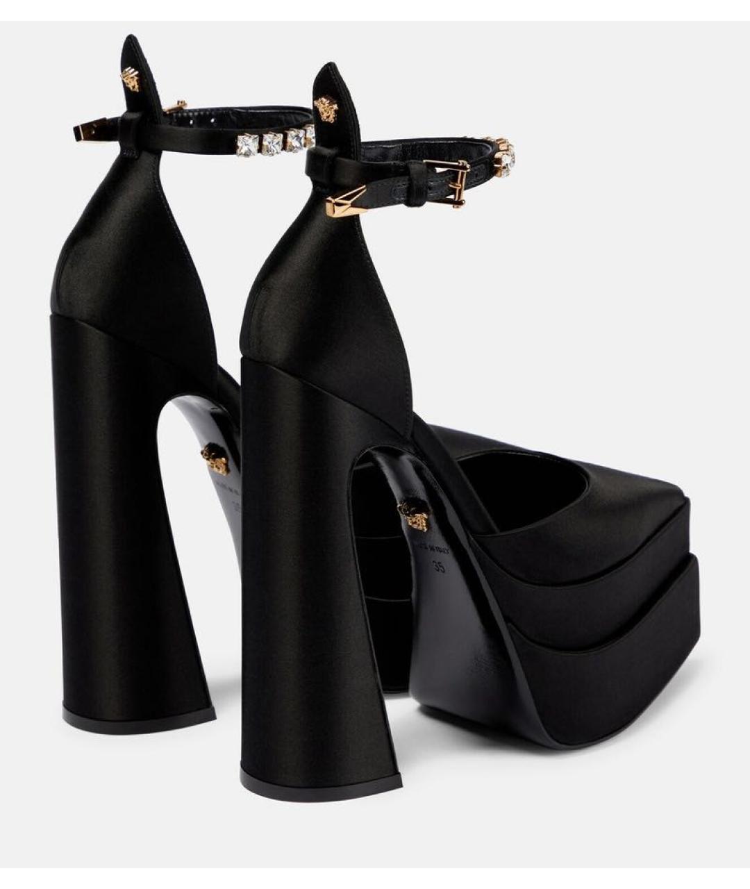 VERSACE Черные туфли, фото 2