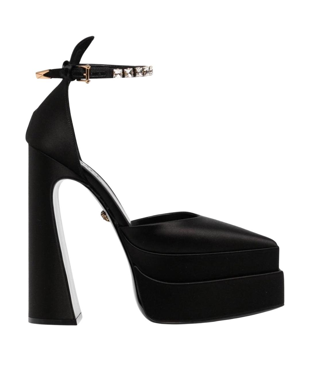 VERSACE Черные туфли, фото 1