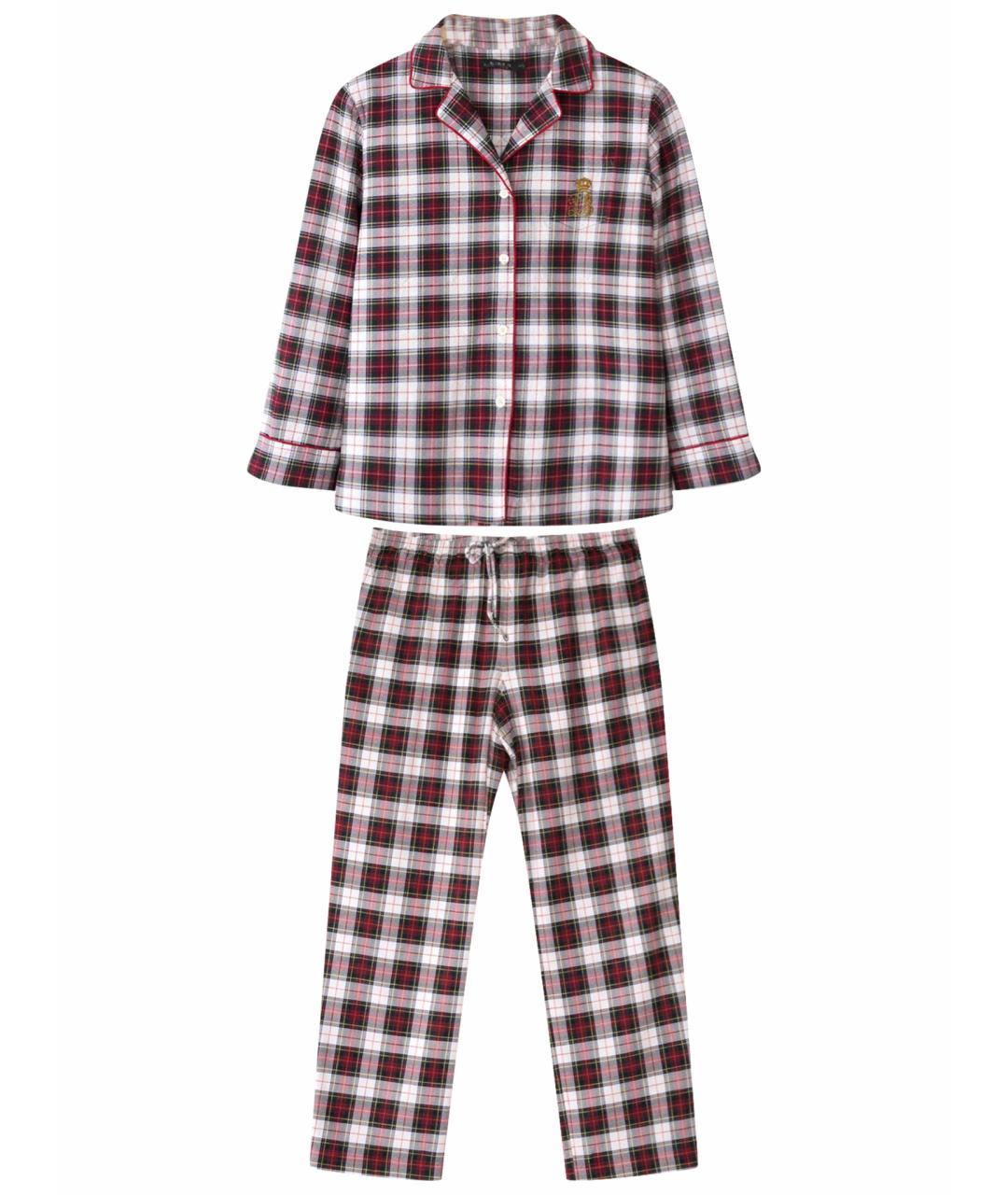 RALPH LAUREN Мульти хлопковая пижама, фото 1