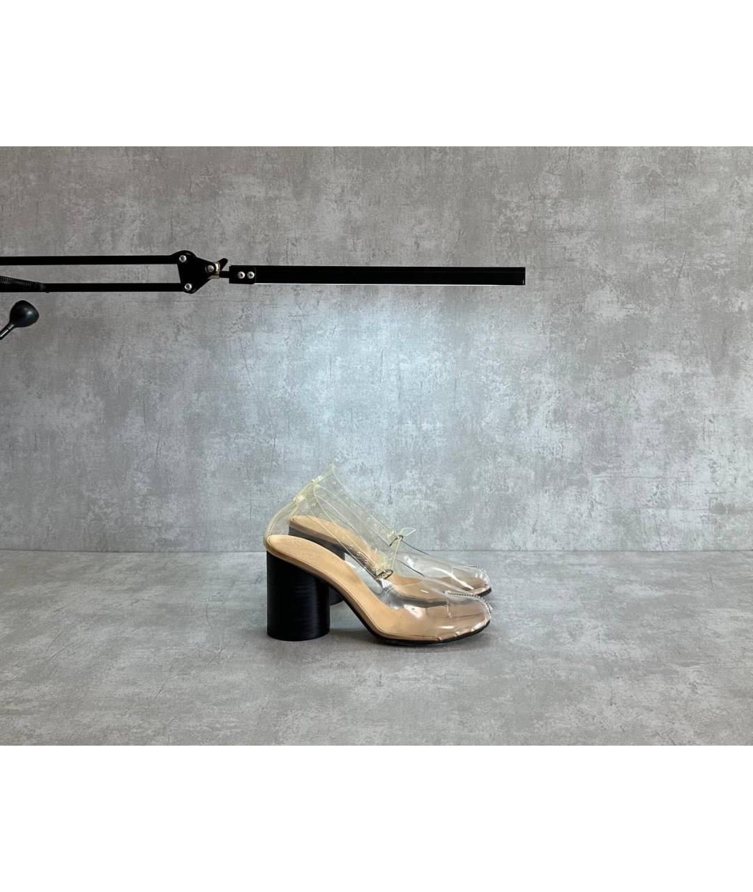 MAISON MARGIELA Бежевые ботильоны, фото 2