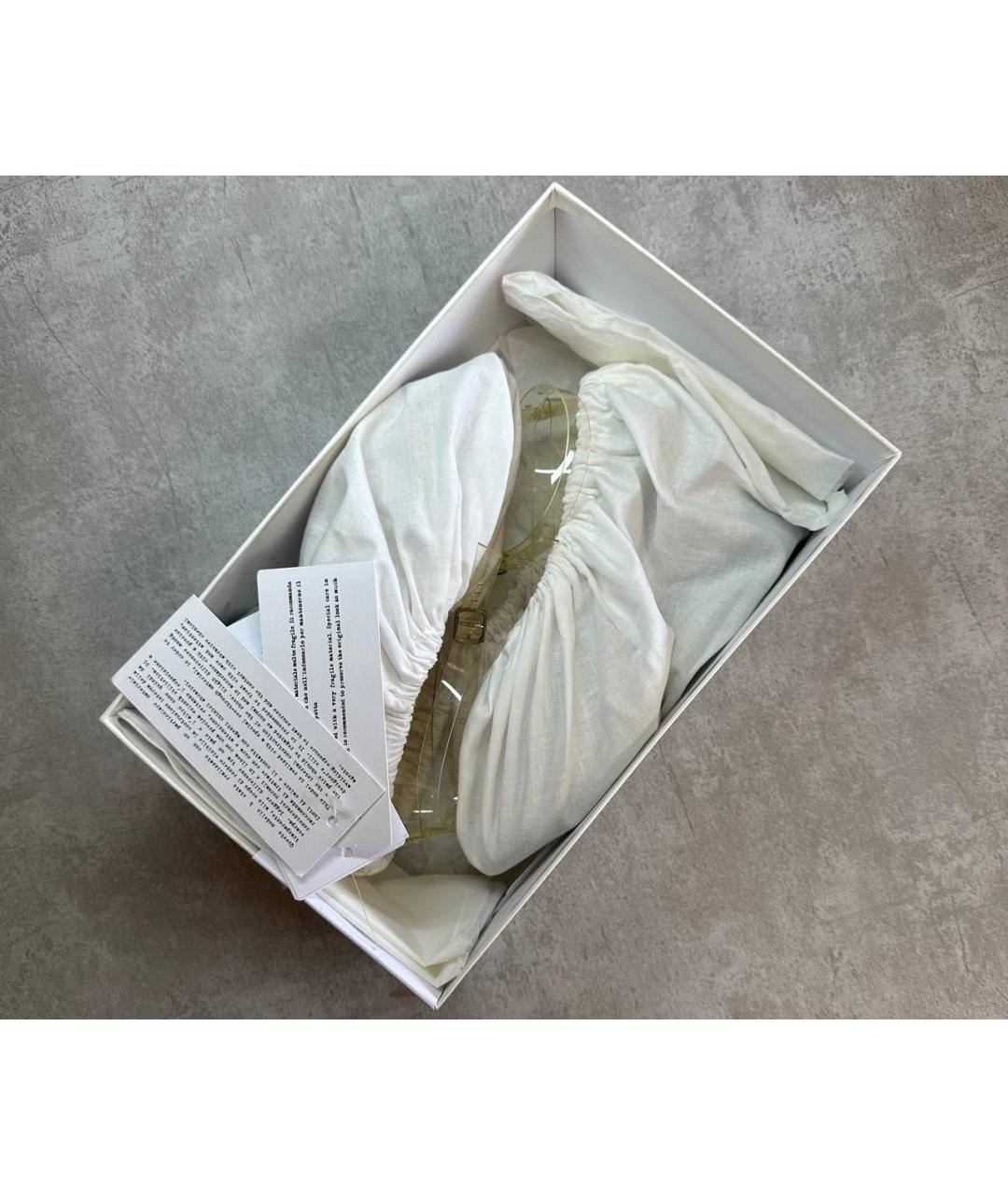 MAISON MARGIELA Бежевые ботильоны, фото 5