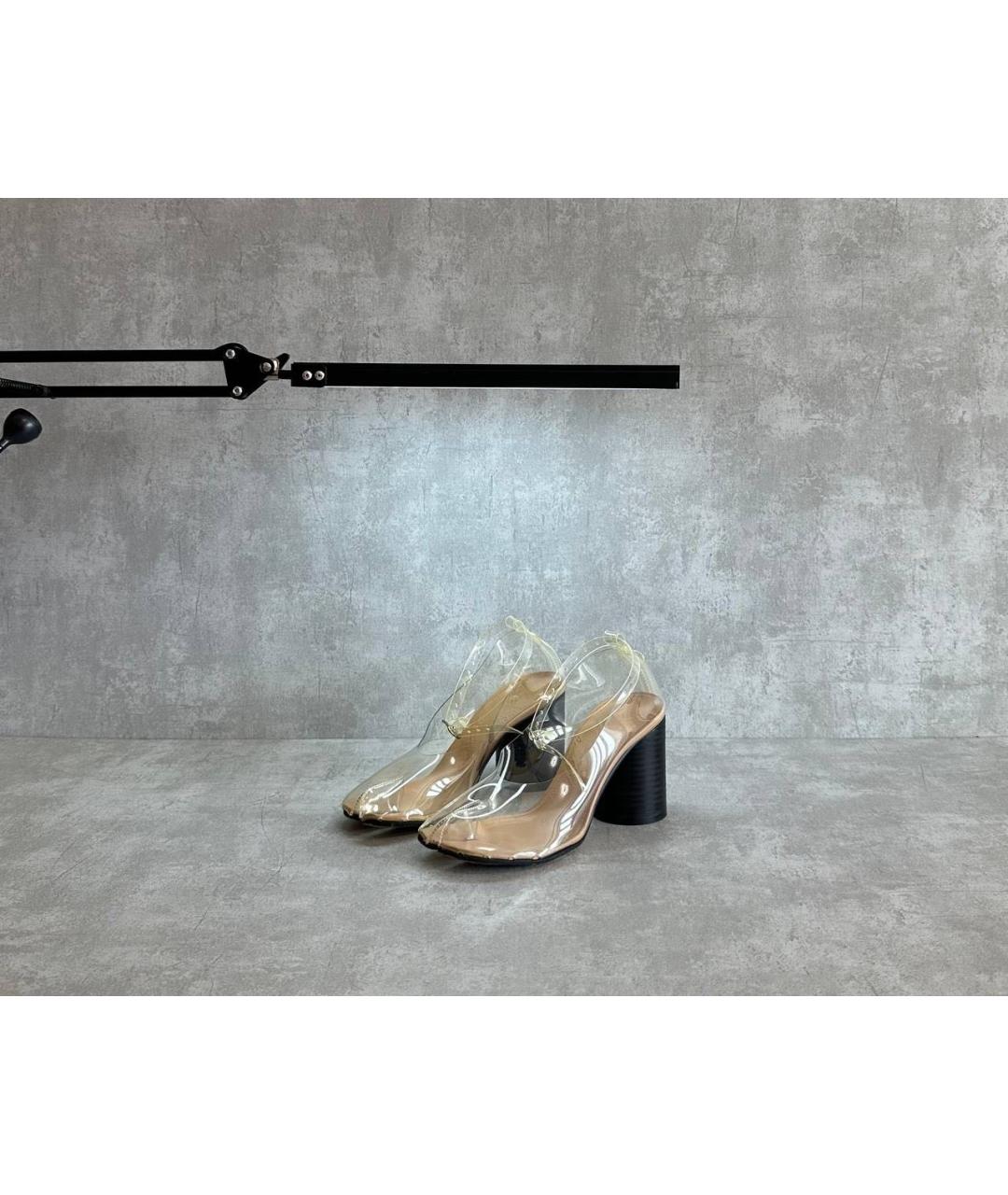 MAISON MARGIELA Бежевые ботильоны, фото 6