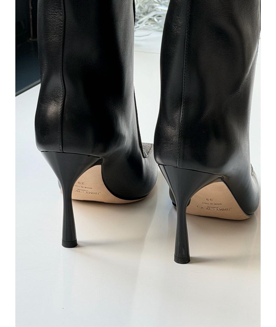 JIMMY CHOO Кожаные сапоги, фото 4