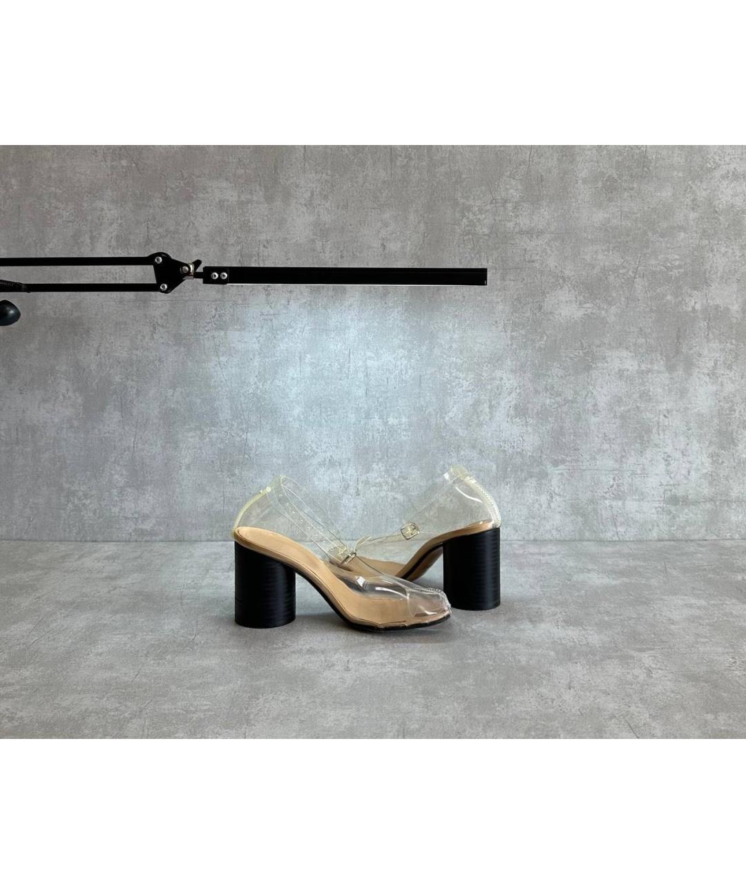 MAISON MARGIELA Бежевые туфли, фото 3