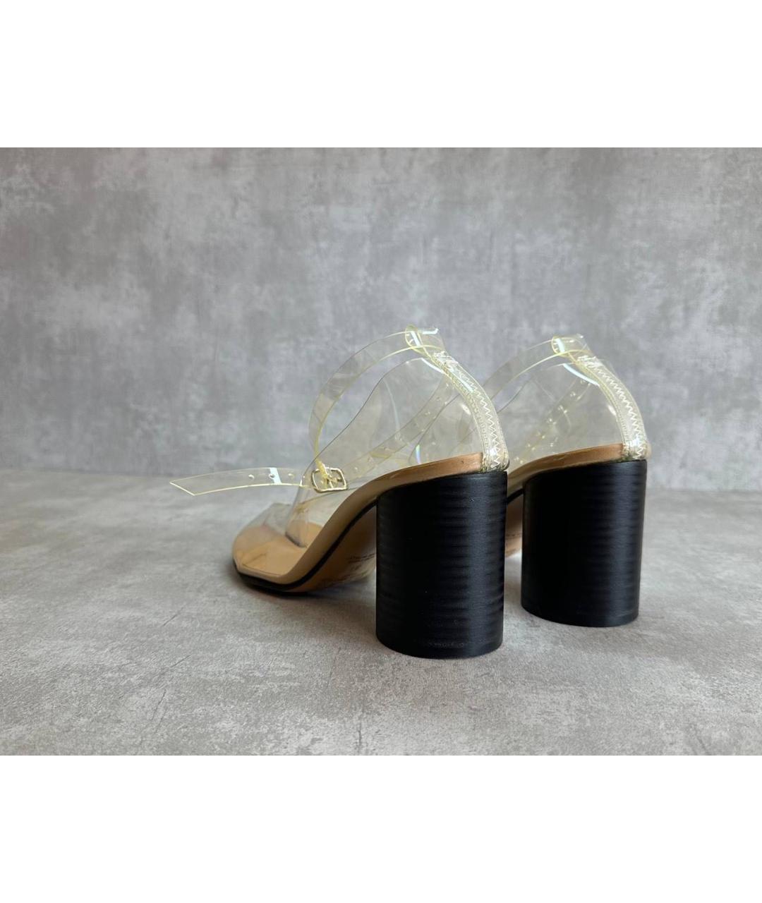 MAISON MARGIELA Бежевые туфли, фото 4