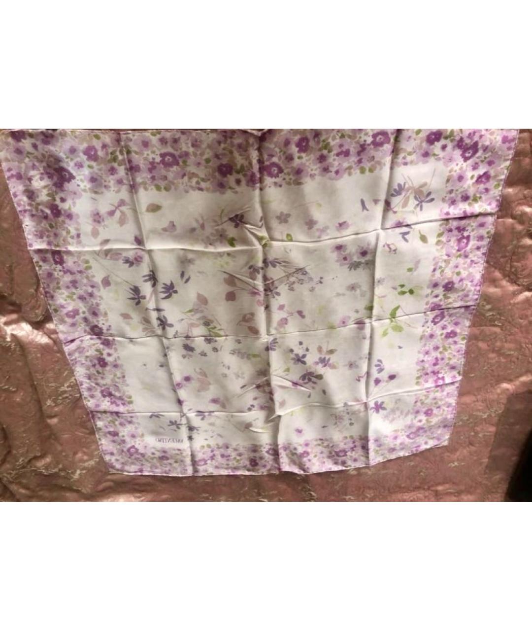 VALENTINO Мульти шелковый платок, фото 3