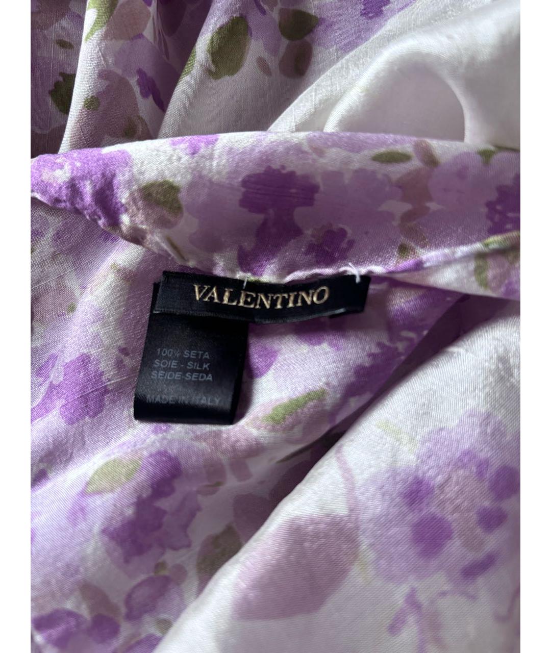 VALENTINO Мульти шелковый платок, фото 4