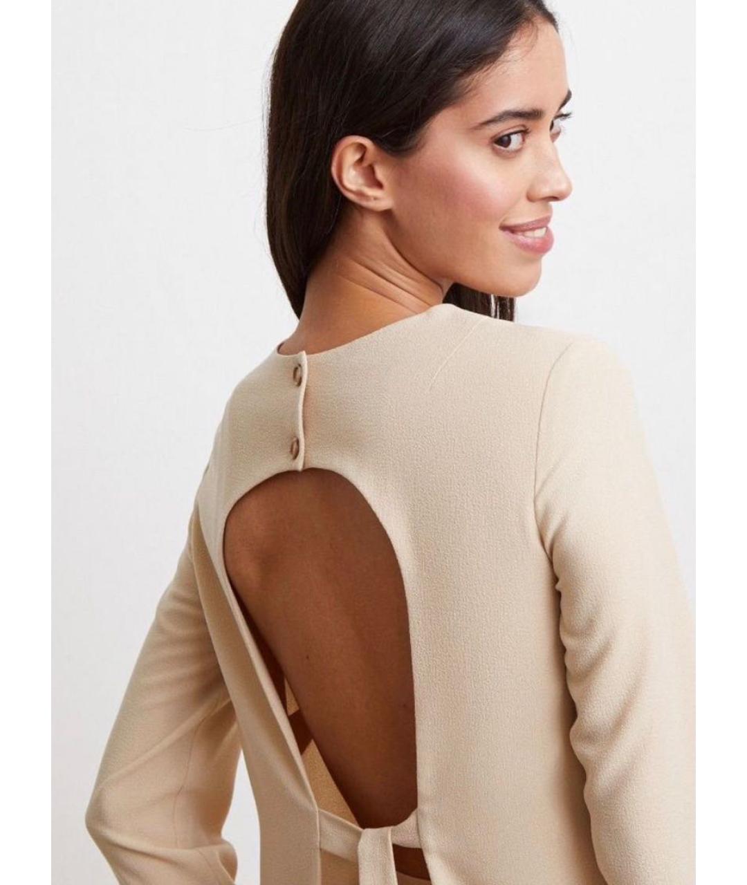 12 STOREEZ Бежевая полиэстеровая блузы, фото 7