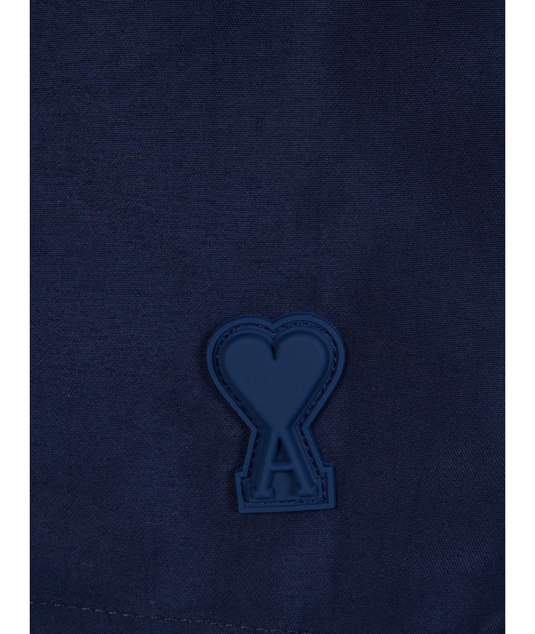 Ami Paris Синие полиамидовые плавки, фото 3