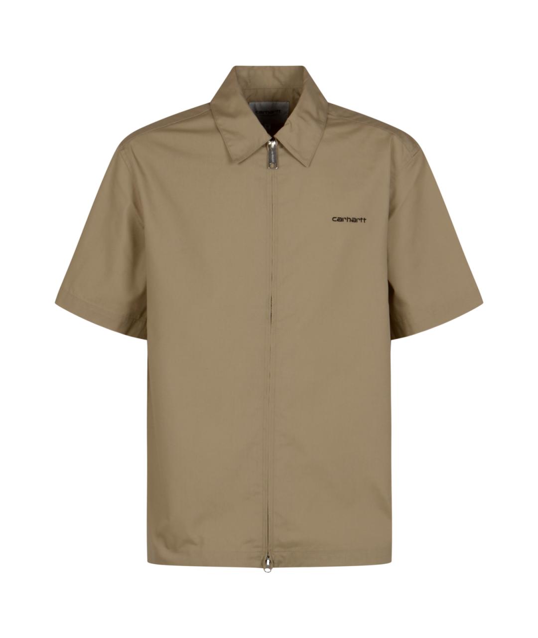 CARHARTT WIP Бежевая кэжуал рубашка, фото 1