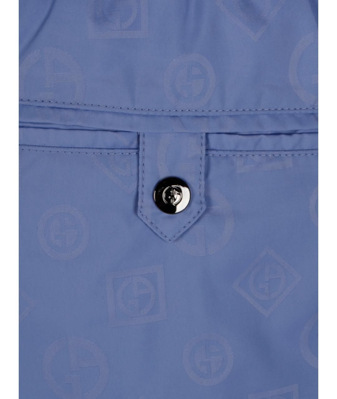 GIORGIO ARMANI Полиэстеровые шорты, фото 3