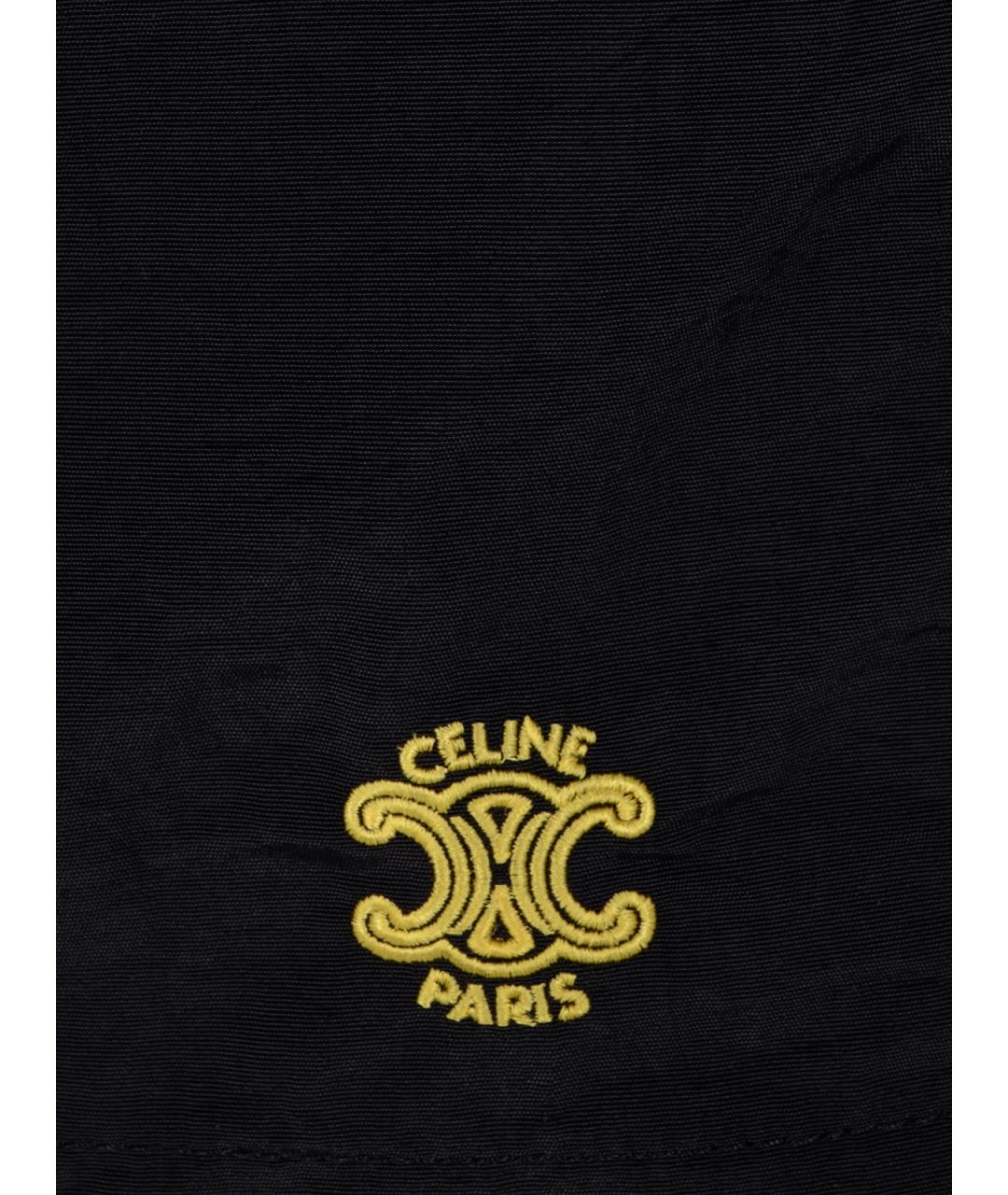 CELINE Черные полиэстеровые плавки, фото 3