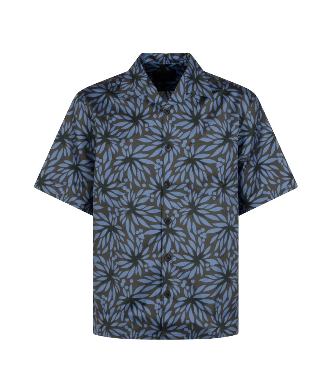 PRADA Мульти хлопковая кэжуал рубашка, фото 1