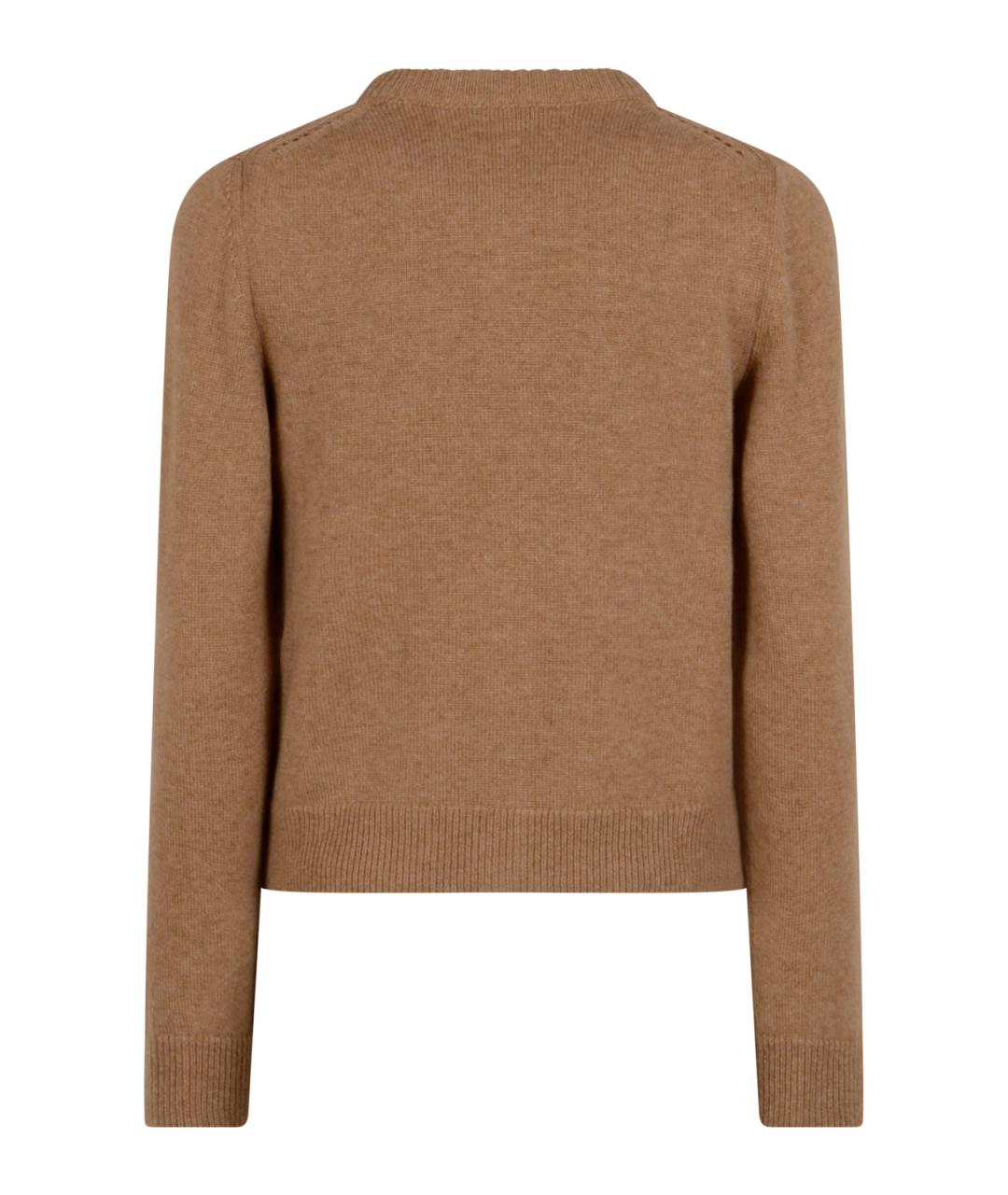 CELINE Коричневый кашемировый кардиган, фото 2