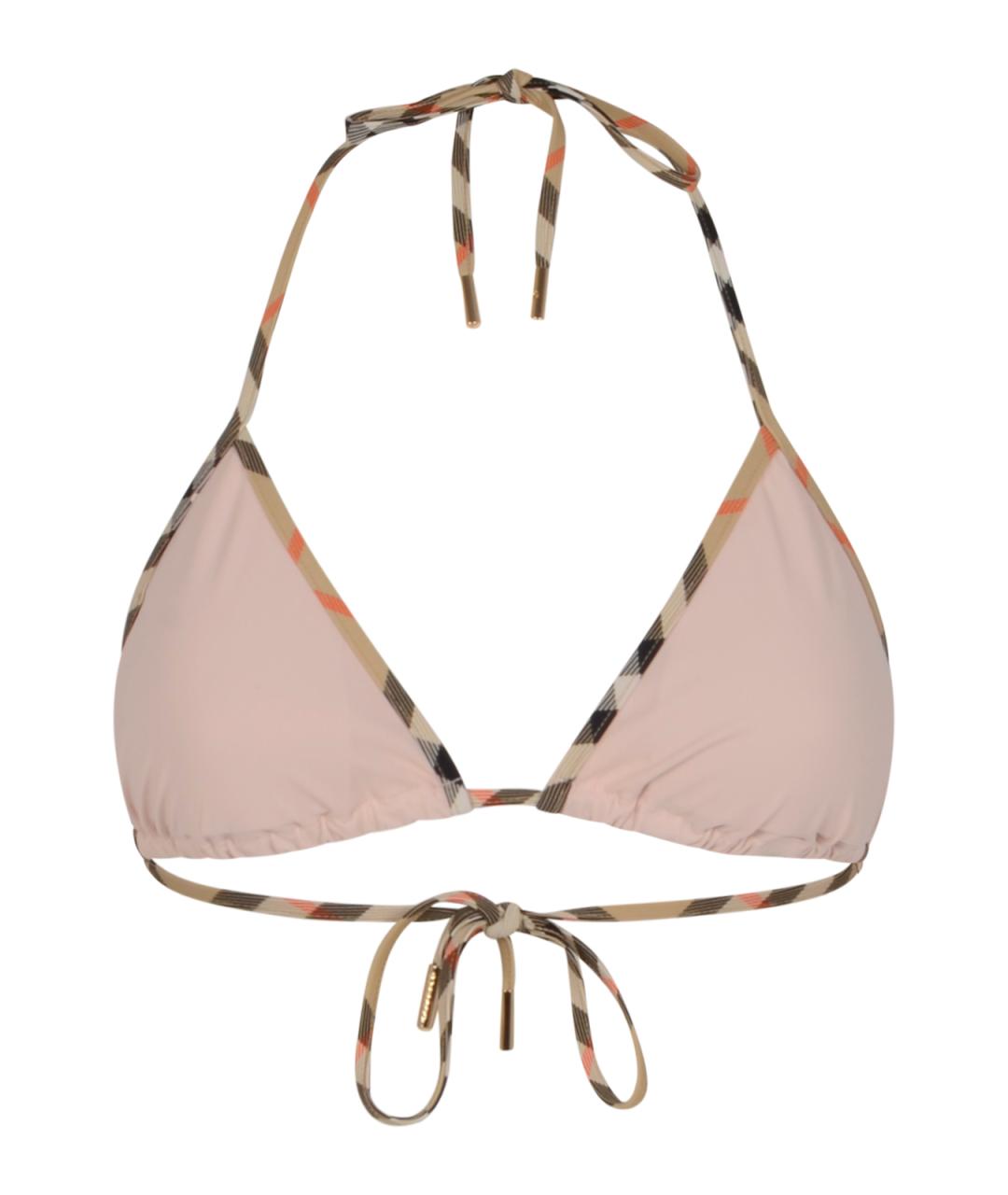 BURBERRY Бежевый полиамидовый купальник, фото 1