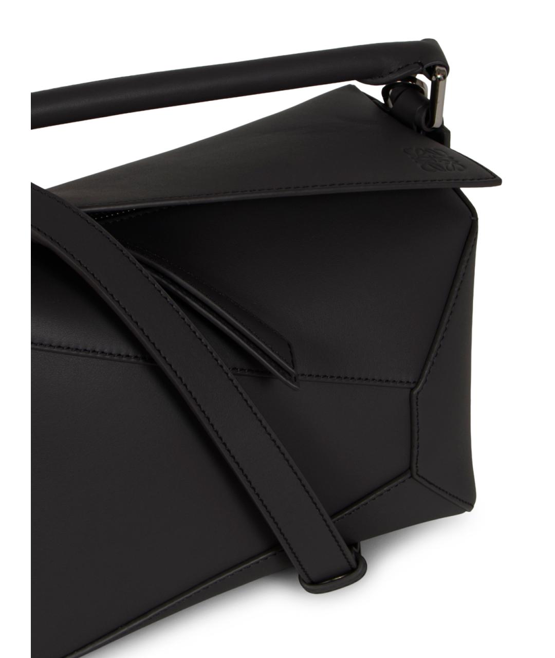 LOEWE Серая кожаная сумка через плечо, фото 4