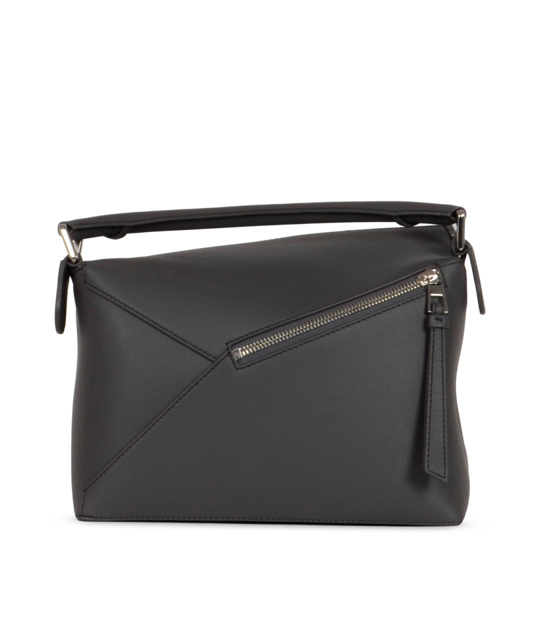 LOEWE Серая кожаная сумка через плечо, фото 3