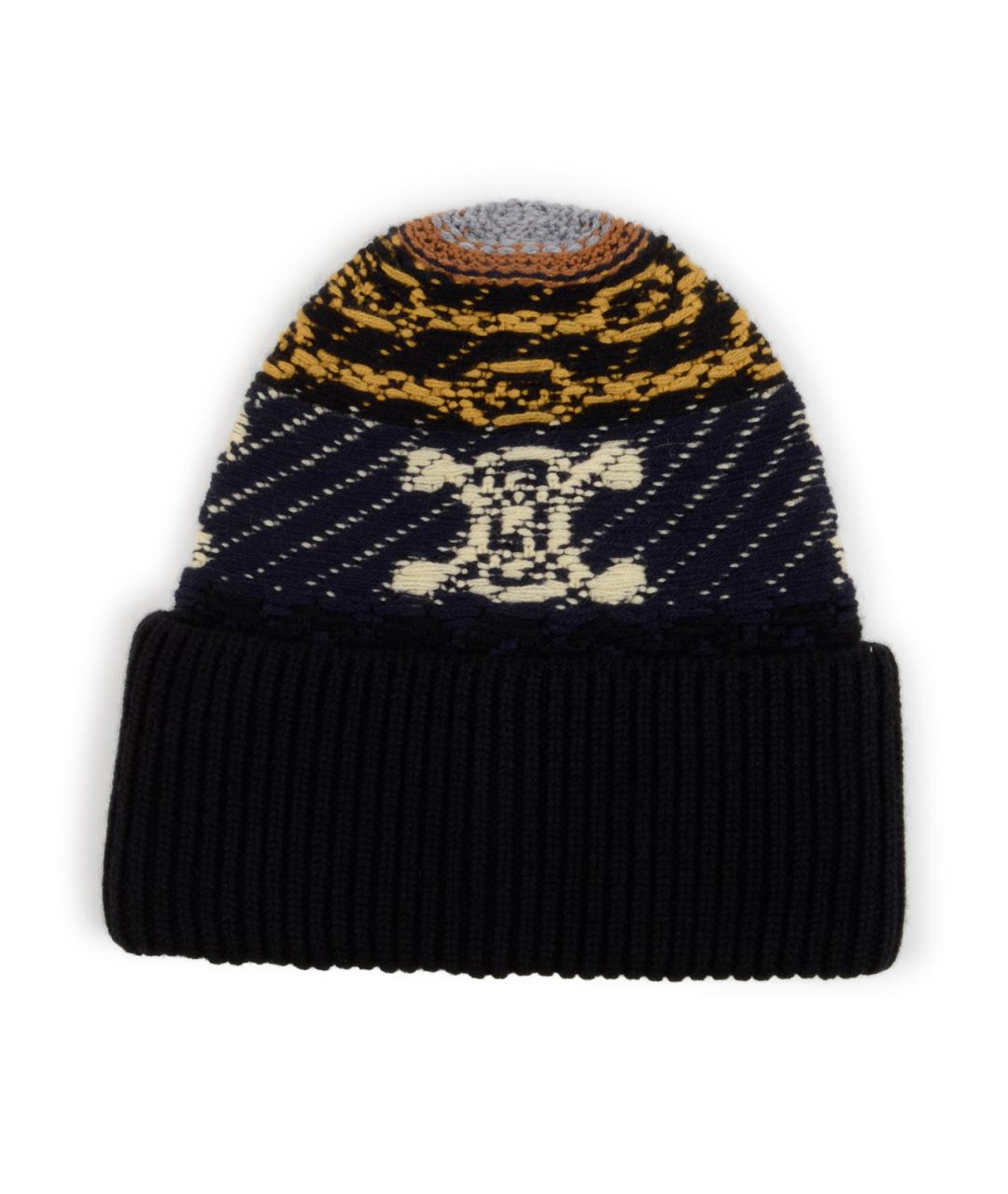 CELINE Коричневая кашемировая шапка, фото 4