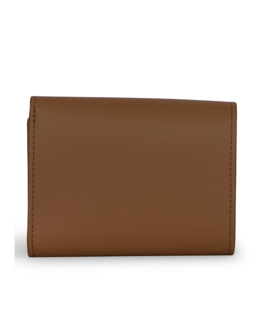 LOEWE Коричневый кожаный кошелек, фото 3