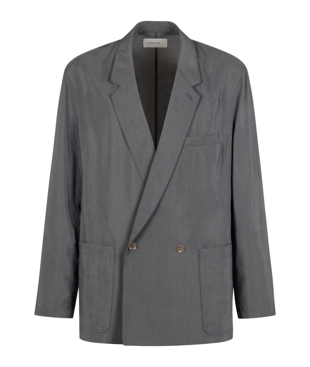 LEMAIRE Серый полиамидовый пиджак, фото 1