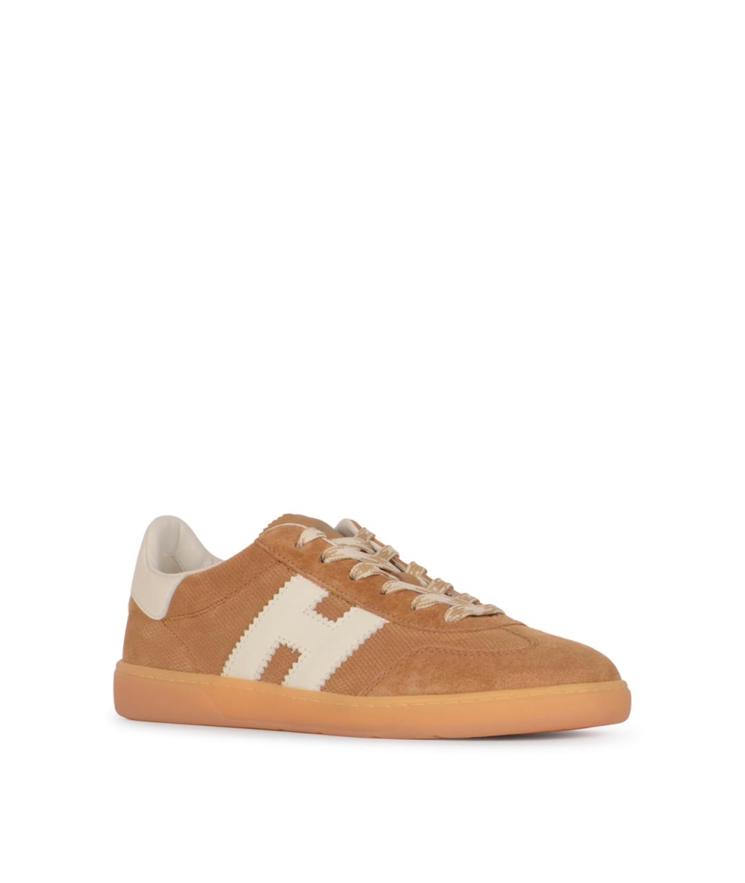 HOGAN Коричневые замшевые кроссовки, фото 2