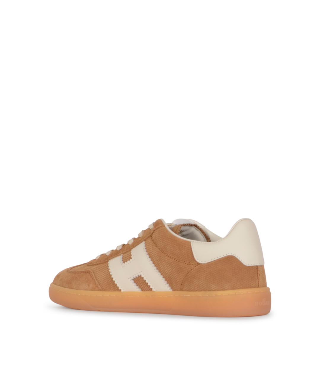 HOGAN Коричневые замшевые кроссовки, фото 3