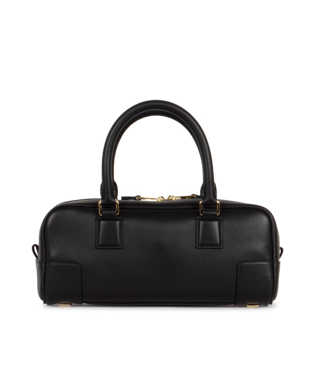 LOEWE Черная кожаная сумка тоут, фото 3