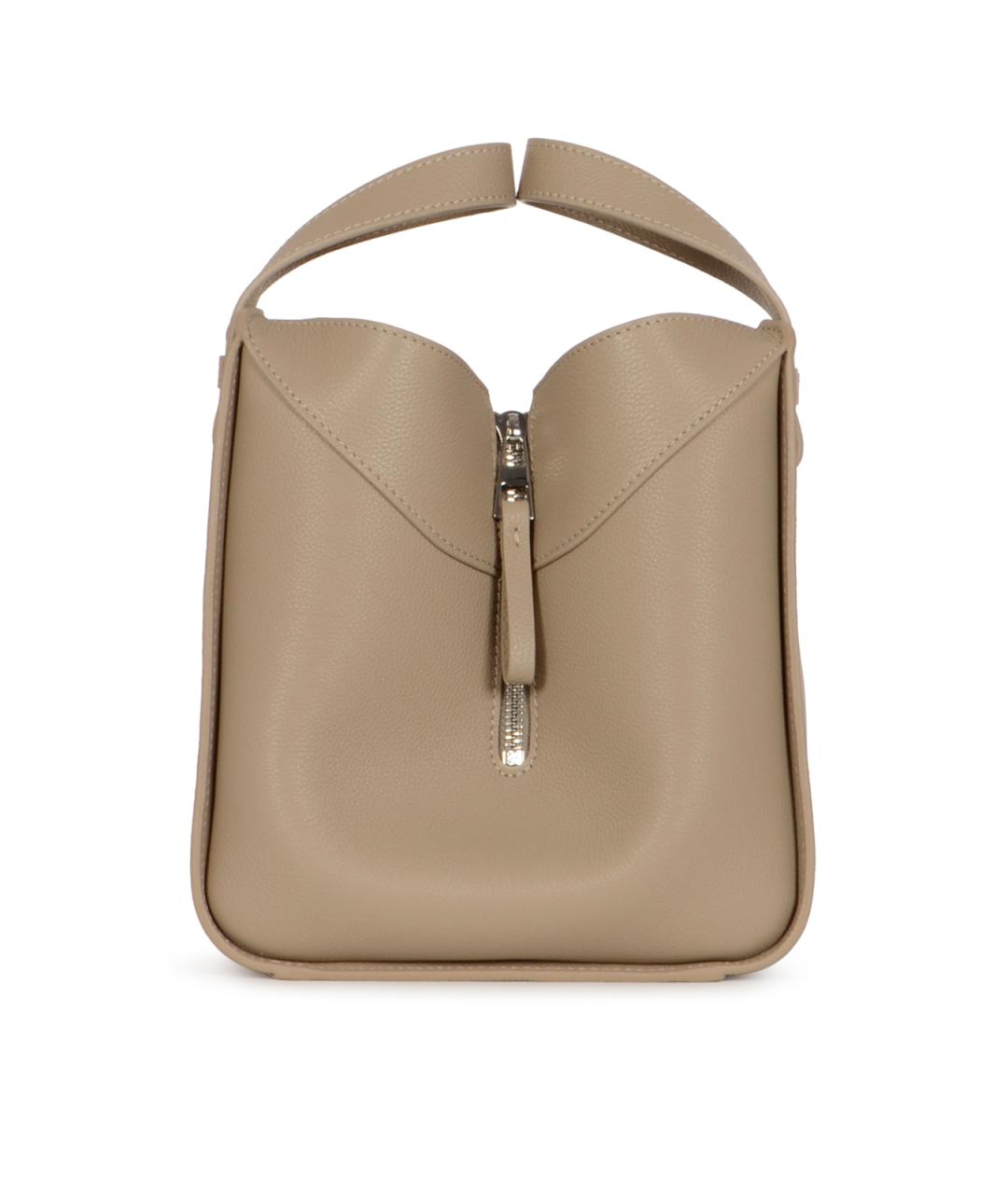 LOEWE Бежевая кожаная сумка тоут, фото 3