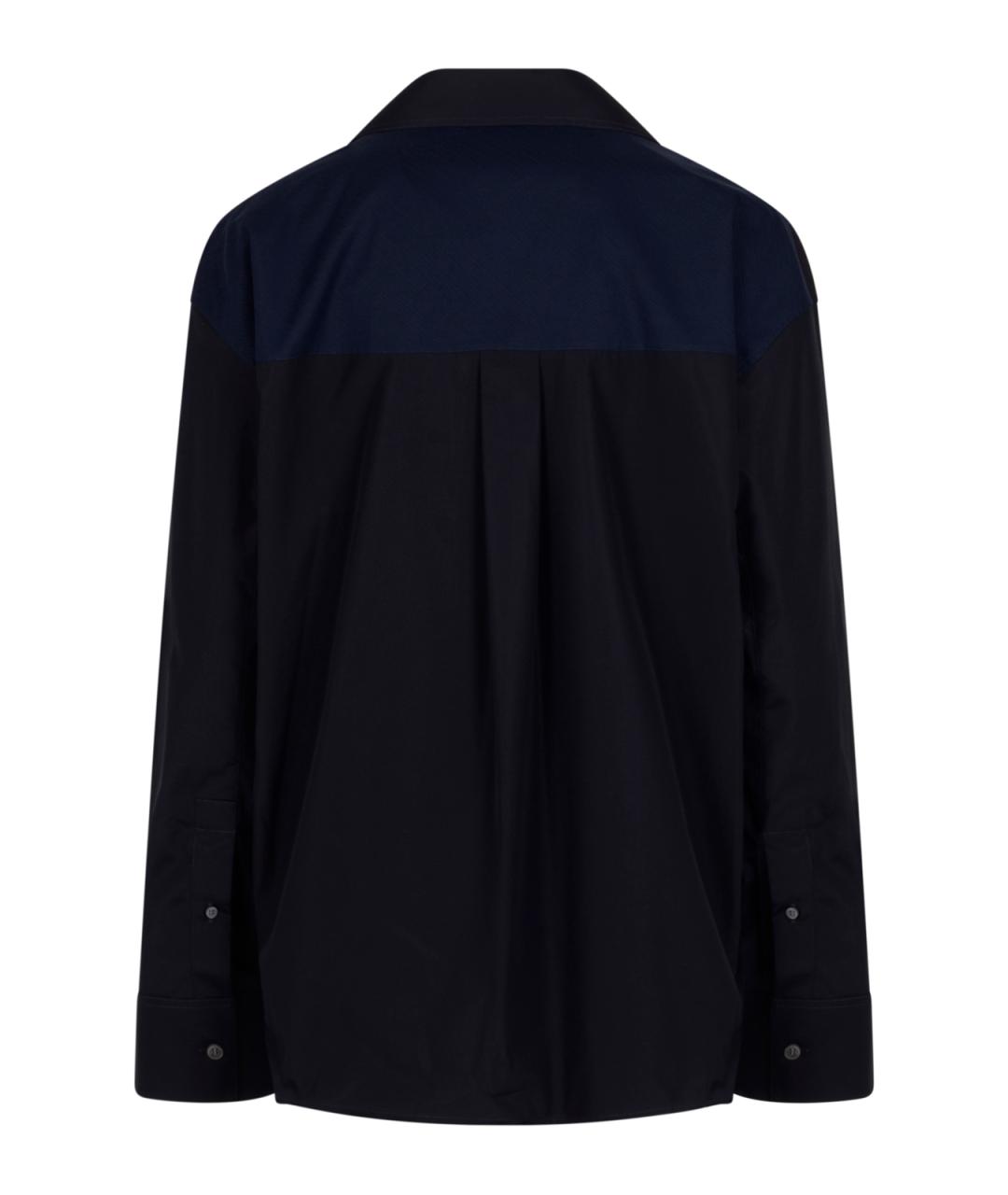 LOEWE Темно-синяя хлопковая рубашка, фото 2