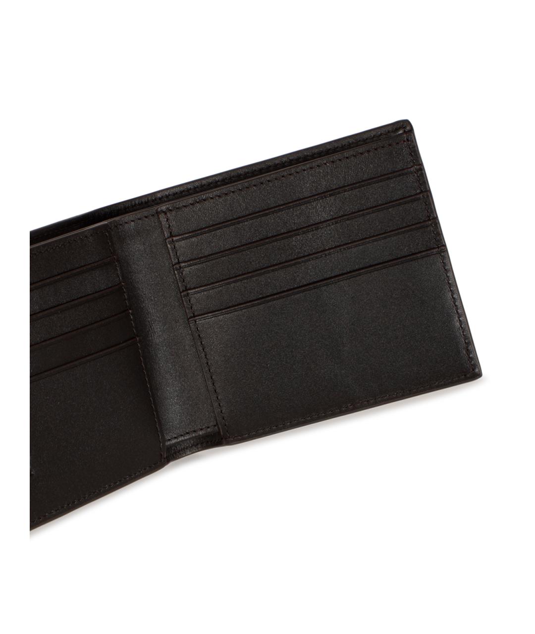 LOEWE Коричневый кожаный кошелек, фото 4