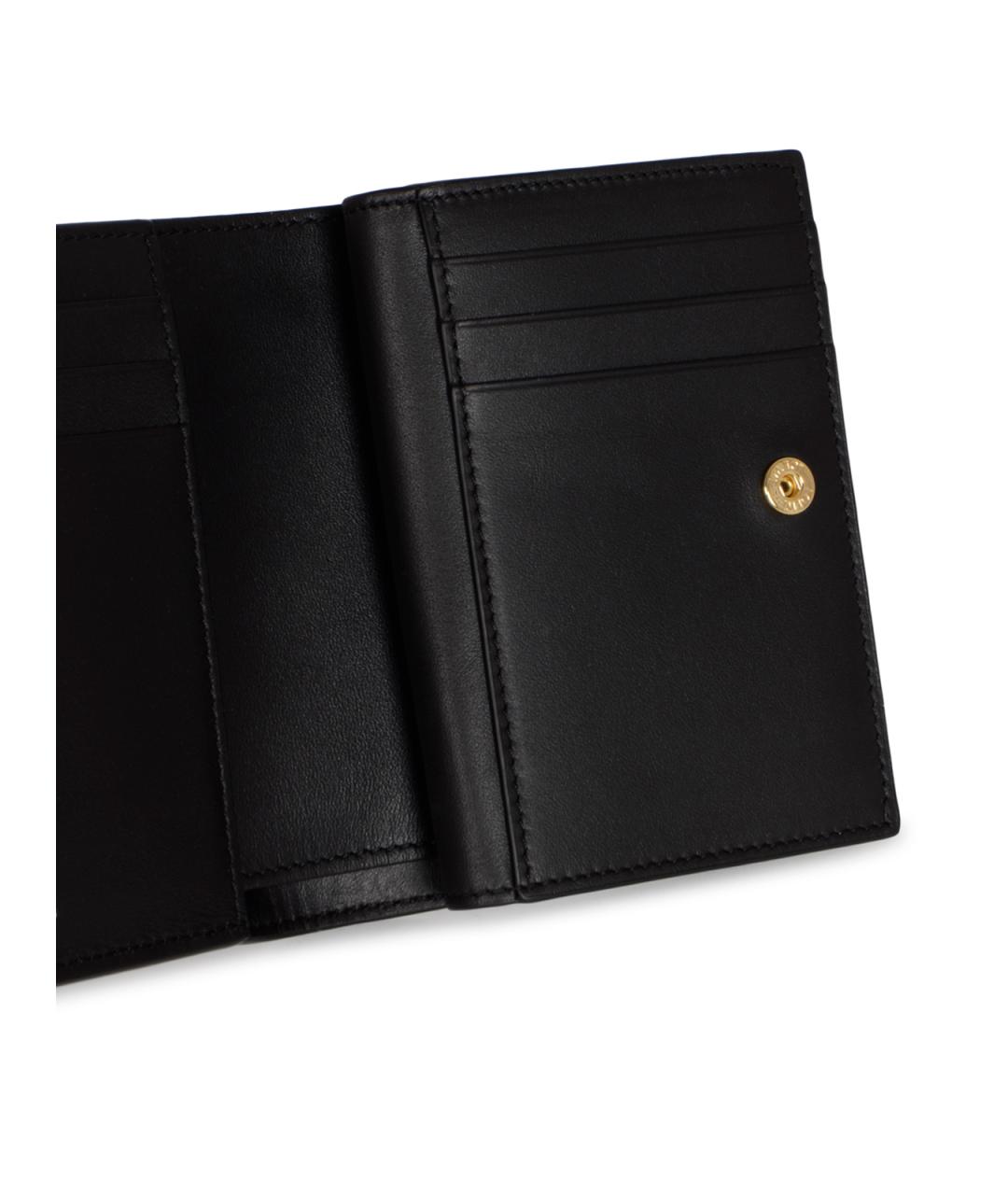 LOEWE Черный кожаный кошелек, фото 4