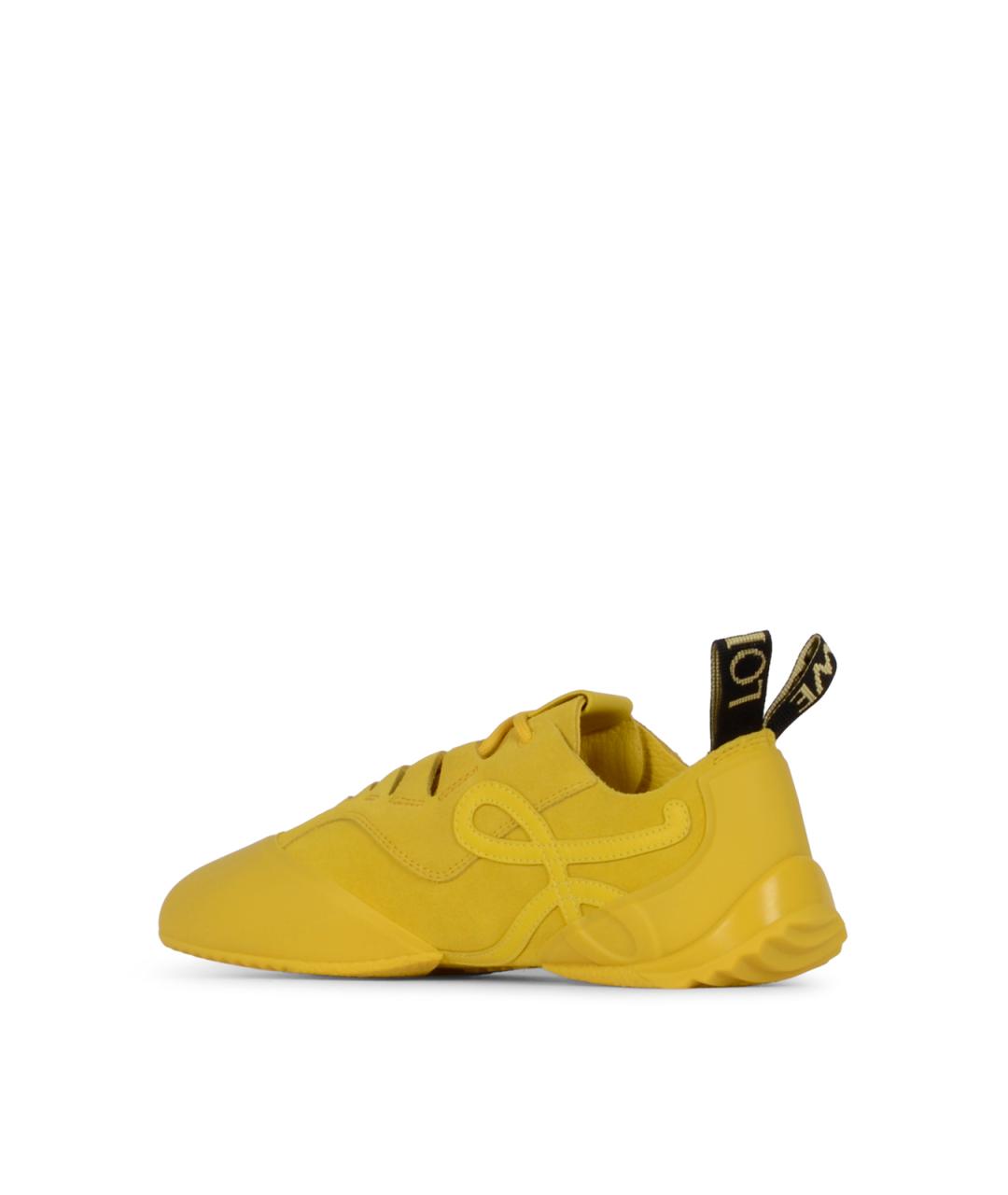 LOEWE Желтые кроссовки, фото 3