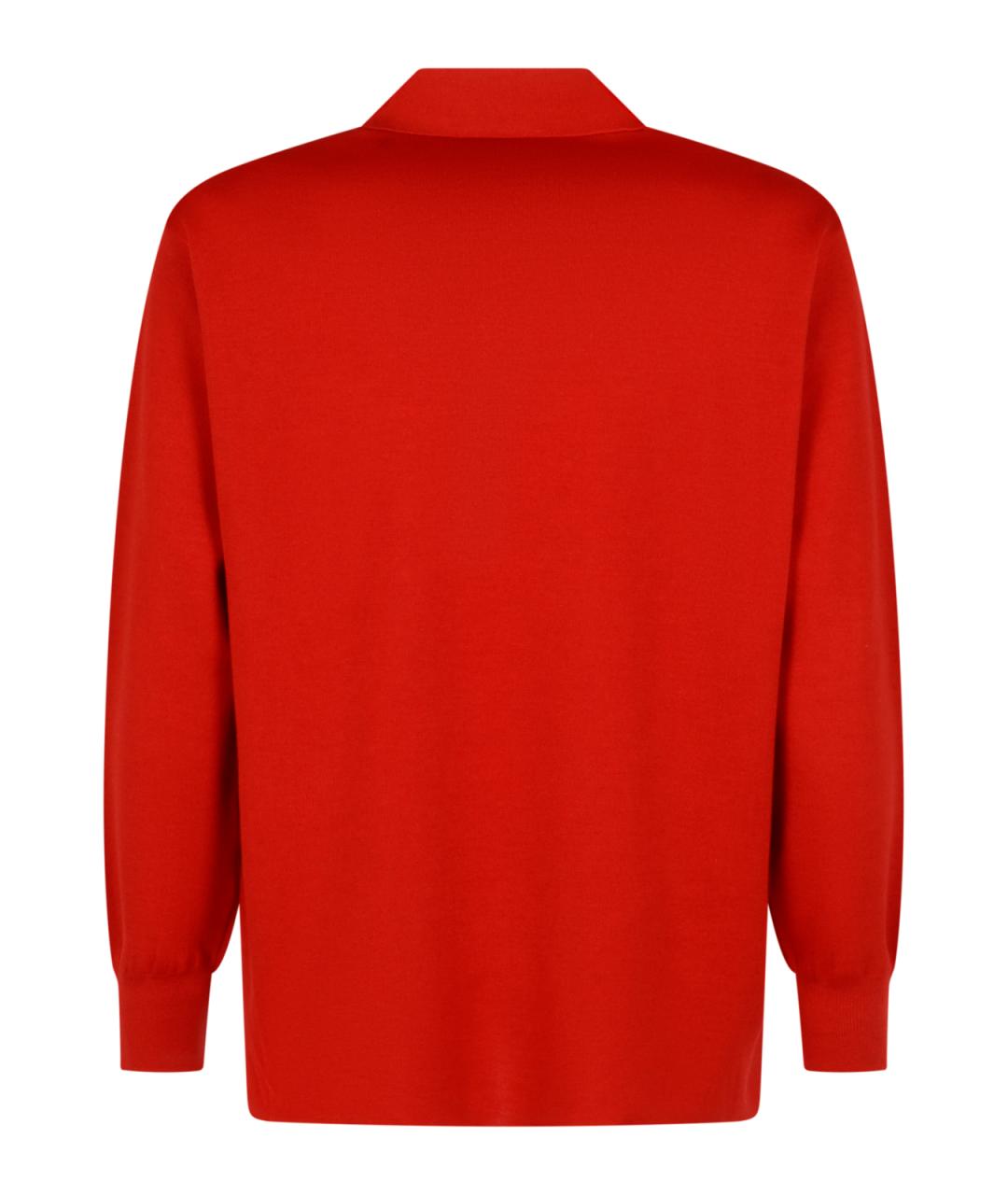 LOEWE Красный кашемировый джемпер / свитер, фото 2