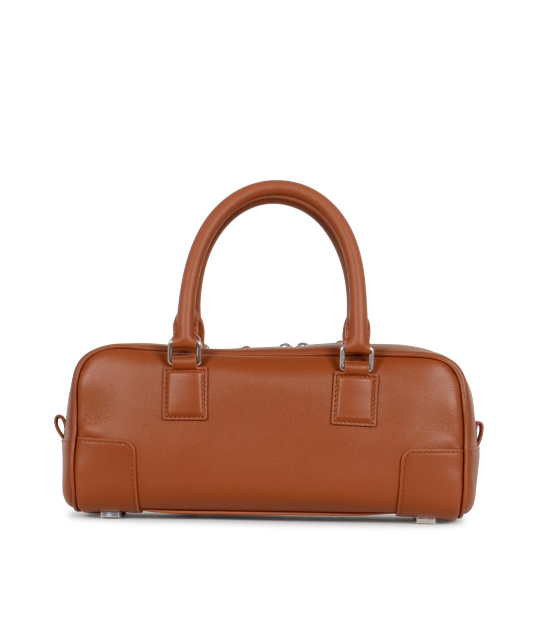 LOEWE Коричневая кожаная сумка тоут, фото 3