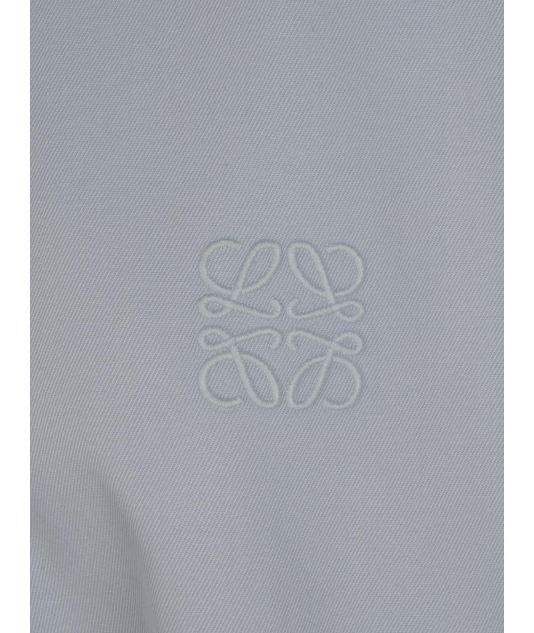 LOEWE Голубая полиэстеровая куртка, фото 3