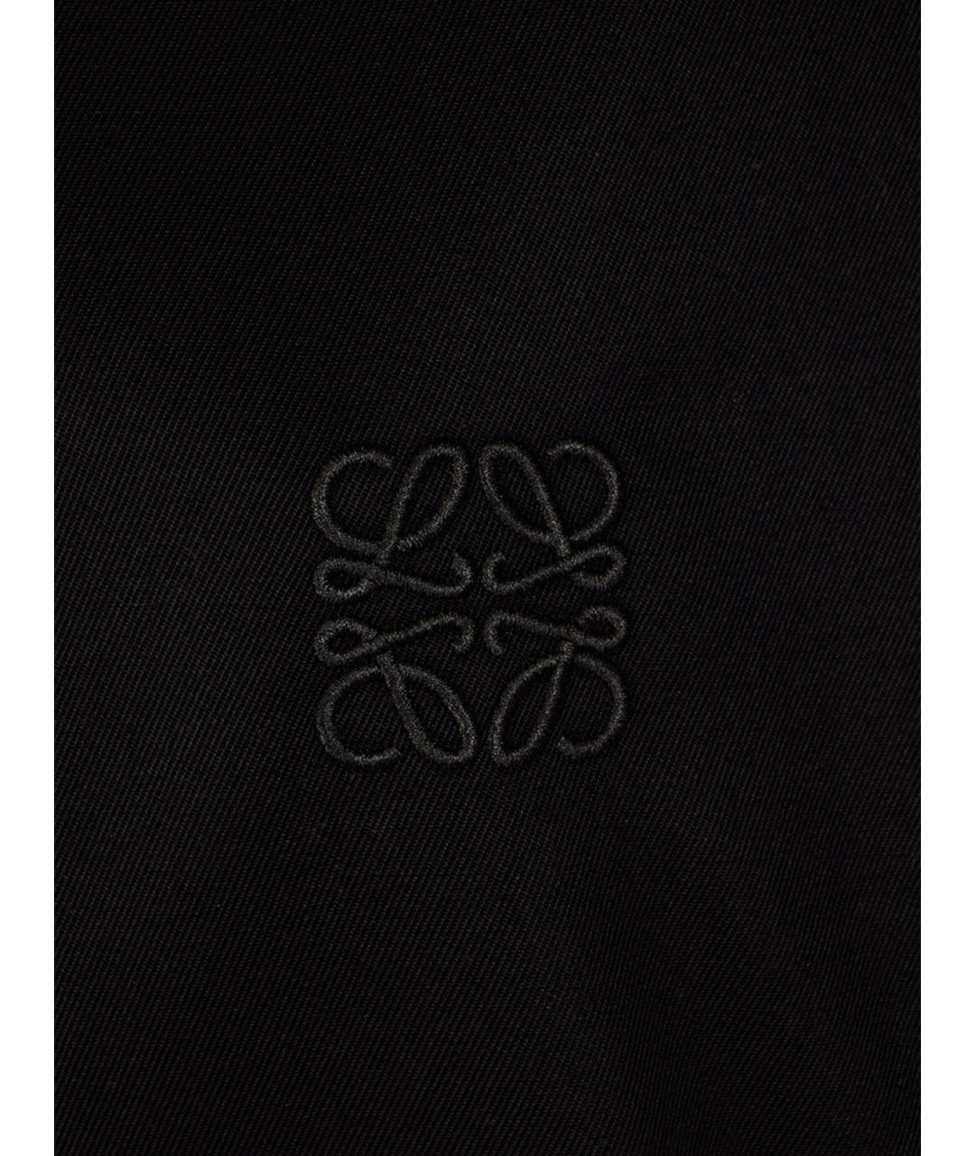 LOEWE Черная полиэстеровая куртка, фото 3